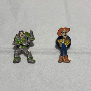 Buzz and Woody Enamel Pin Set