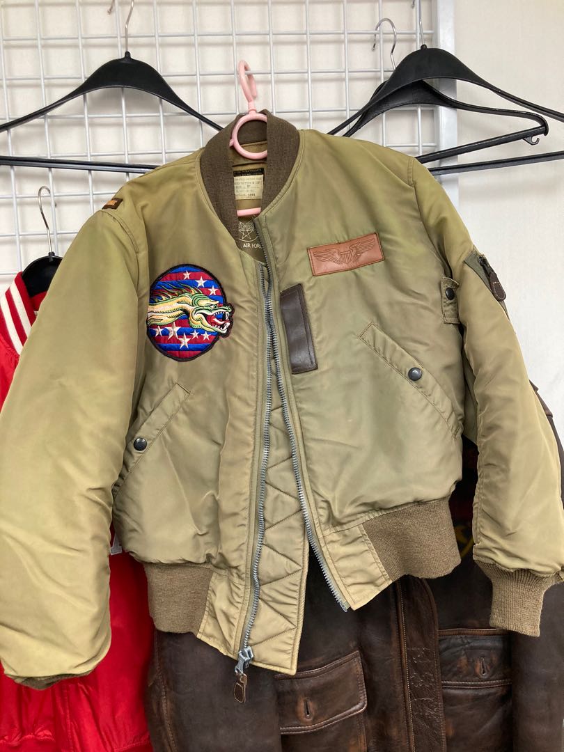 Buzz Rickson B-15C 叢林版MA-1, 男裝, 外套及戶外衣服- Carousell