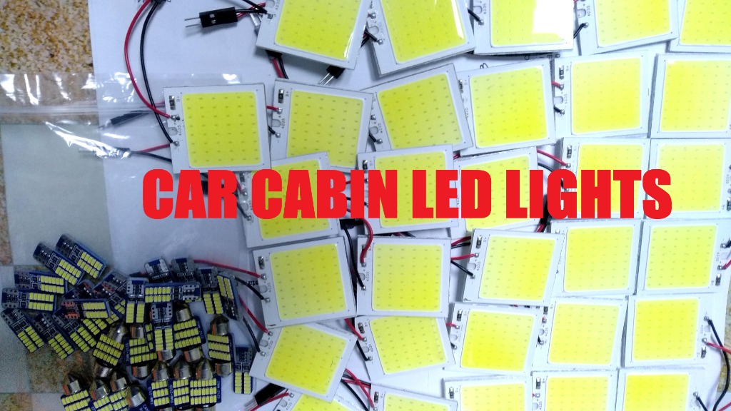 Car , lorry , van Cabin internal White LED light change, Car