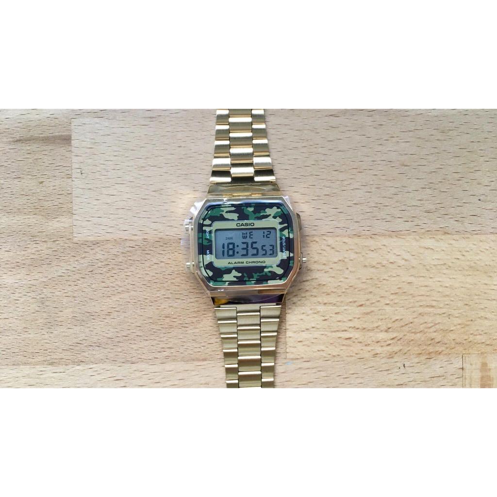 Casio A168 Camo A168WEGC 3