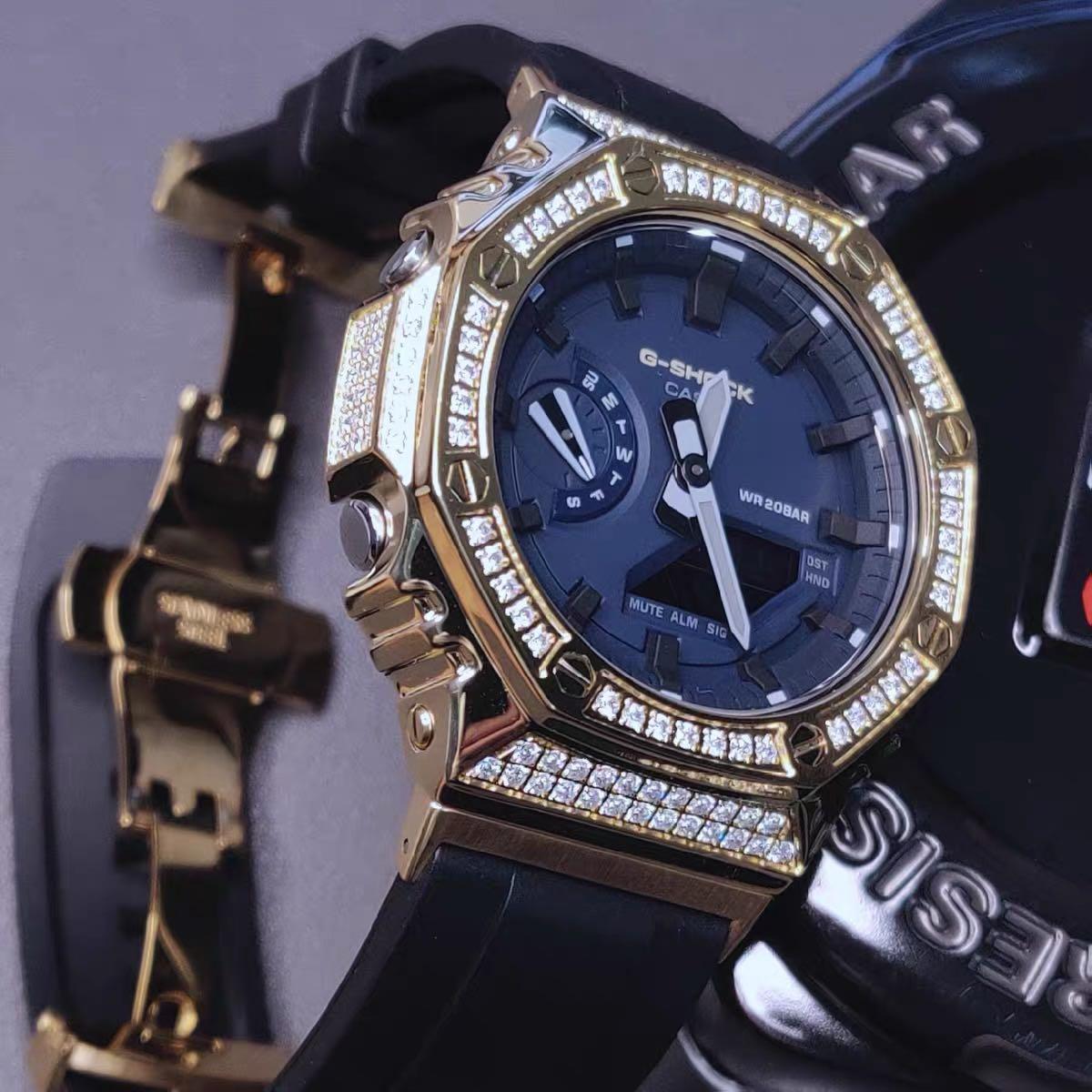 Casio g shock chrome hot sale