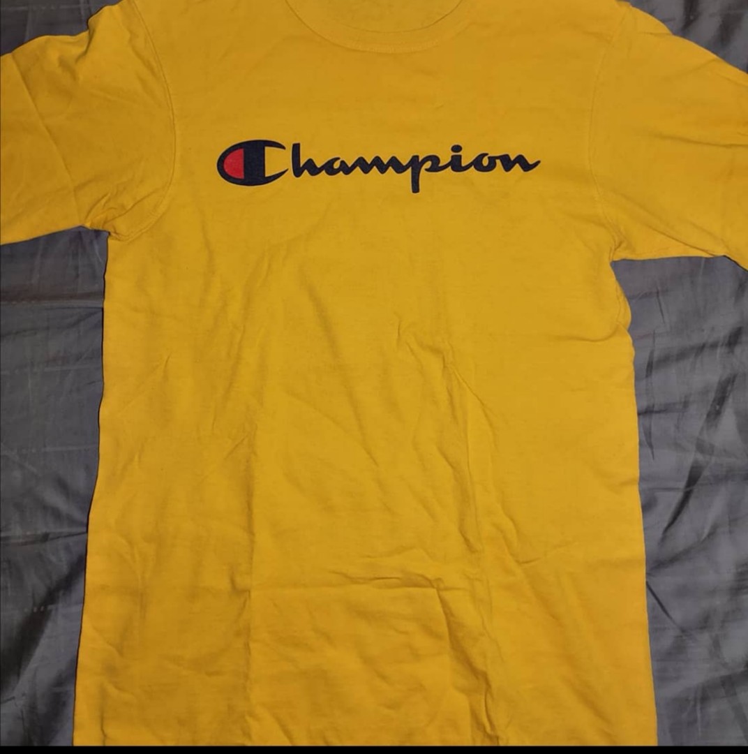 champion heritage gold script