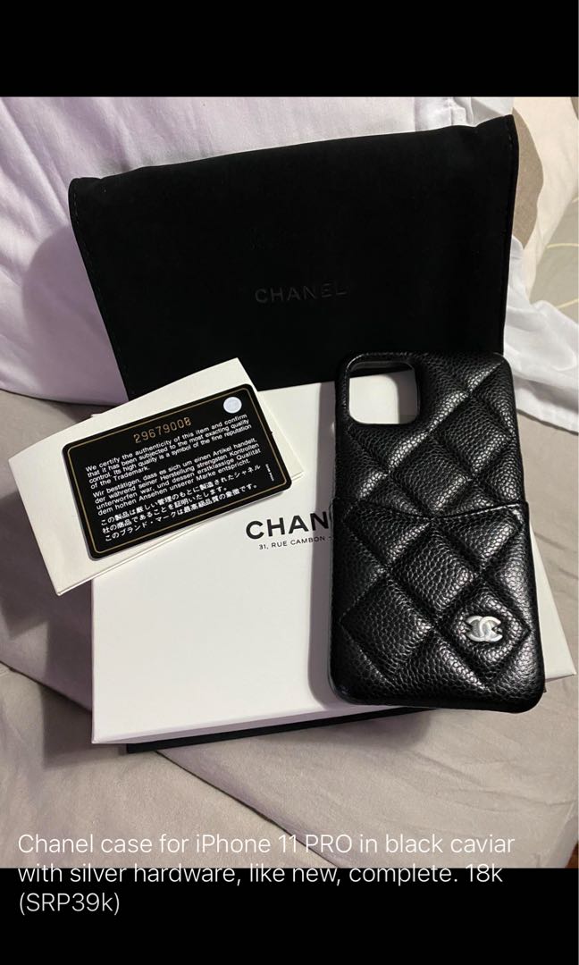Chanel Case For Iphone 11 Pro, Mobile Phones & Gadgets, Mobile & Gadget  Accessories, Cases & Sleeves On Carousell