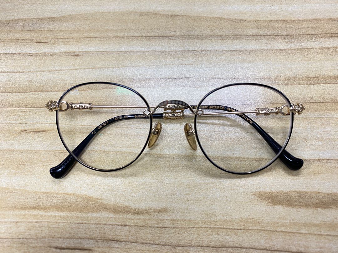 Chrome Hearts Eyeglasses 克羅心眼鏡, 男裝, 手錶及配件, 眼鏡- Carousell