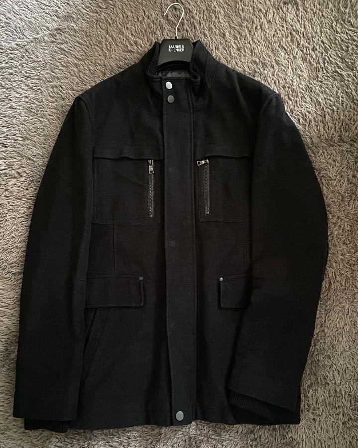 coat marks and spencer, Fesyen Pria, Pakaian , Baju Luaran di Carousell