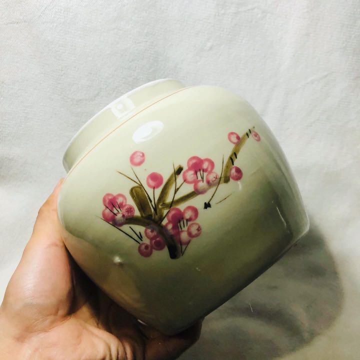 Cream Colored Vase or Pot with Sakura Design (Category: Gardening Tools & Ornaments) located in Caloocan City. Submitted by yorstreasure (Listing ID 1062562647, Image 2). Description: Cream Colored Vase or Pot with Sakura Design Specific: Preloved in excellent condition. Good for indoor plants Price: 475 php .