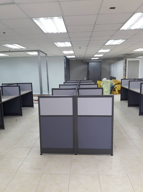 Cubicle Partition ( Customized ) Fishbone Type, Furniture & Home Living ...