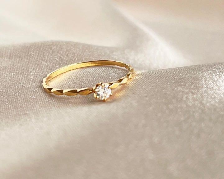 DIAMOND ENGAGEMENT RING 10 POINTER SOLITAIRE DIAMOND RING (Category: Rings) located in Makati City. Submitted by iamcliffordpadilla (Listing ID 1062554493, Image 3). Description: 💯Natural Earth Mined Diamonds for SALE (NOT Lab Grown or Moissanite) 💎10 POINTER SOLITAIRE ENGAGEMENT RING ☑️0.100 cts diamond ☑️18K Yellow Gold ☑️0.8grams ☑️Size-7.5 (resizeable) 📣₱8,888 💯MONEY BACK GUARANTEE ONCE PROVEN FAKE 💰PAWNABLE ❌PASS TO LOW BALLERS.