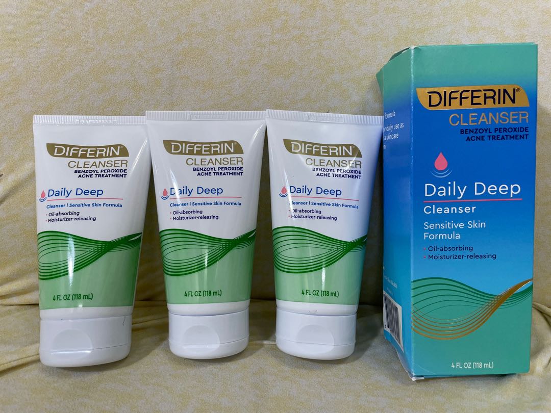 differin deep daily cleanser