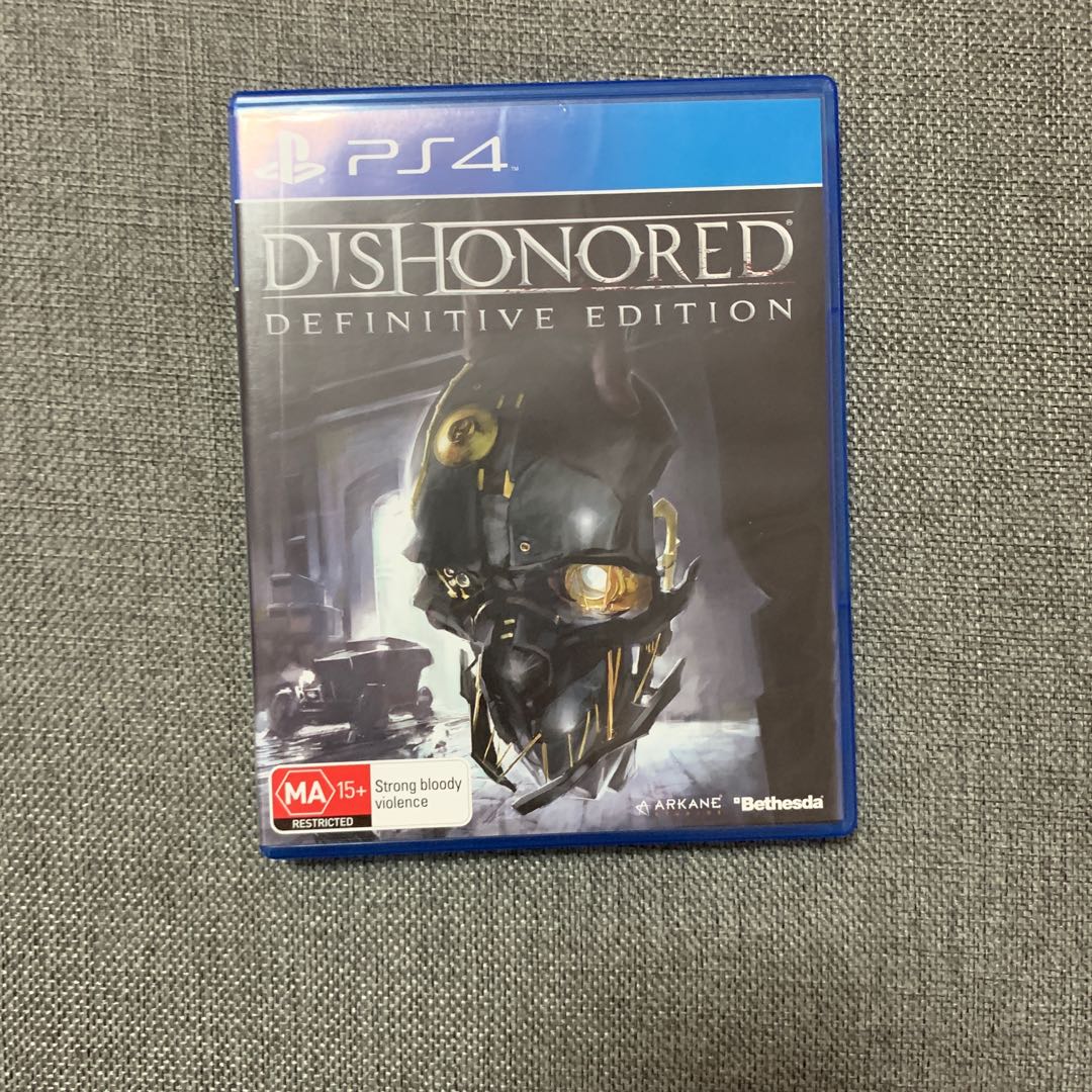 Dishonoured Definitive Edition Ps4 Game Toys Games Video Gaming Video Games On Carousell