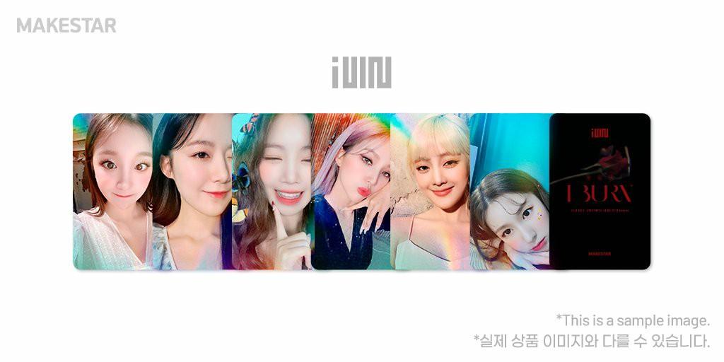 I Mini burn スジン G)I-DLE トレカ (G)I-DLE Album i - BURN 特典