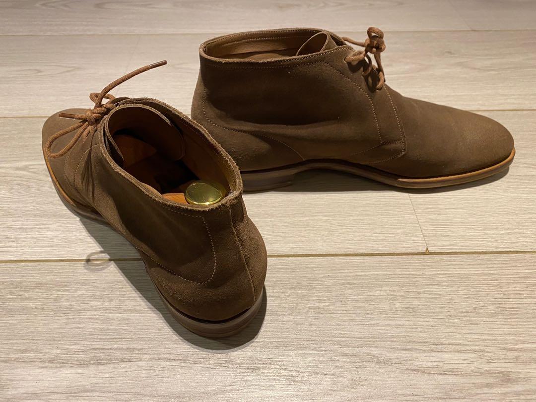 Edward Green “Shanklin” unlined chukka Size 7.5 UK, 男裝, 鞋, 西裝 