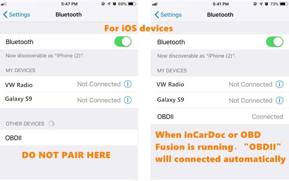 Freedelivery Elm327 Obd2 Bluetooth 4 0 Diagnostic Scanner For Iphone Ios Android Ipad Car Obdii Code Reader Scan Tool For Check Engine Light Electronics Others On Carousell