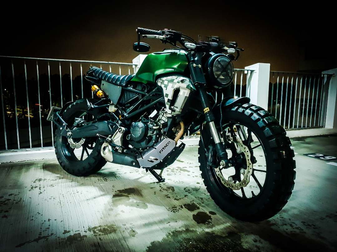 Honda clearance cb150r custom