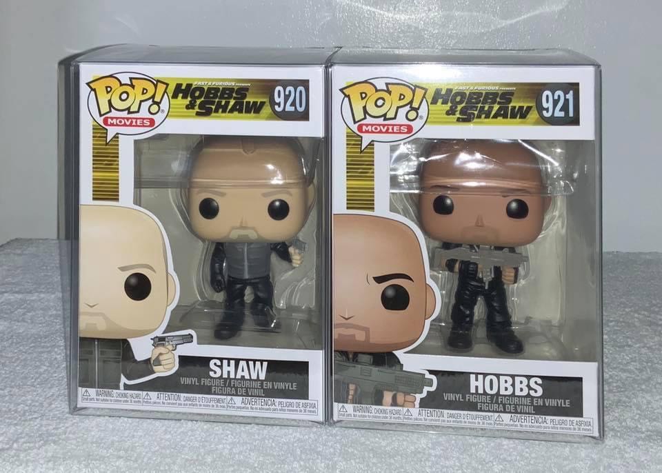 Funko POP Fast and Furious Presents Hobbs and Shaw Vinyl Figure Set of 4  Figures