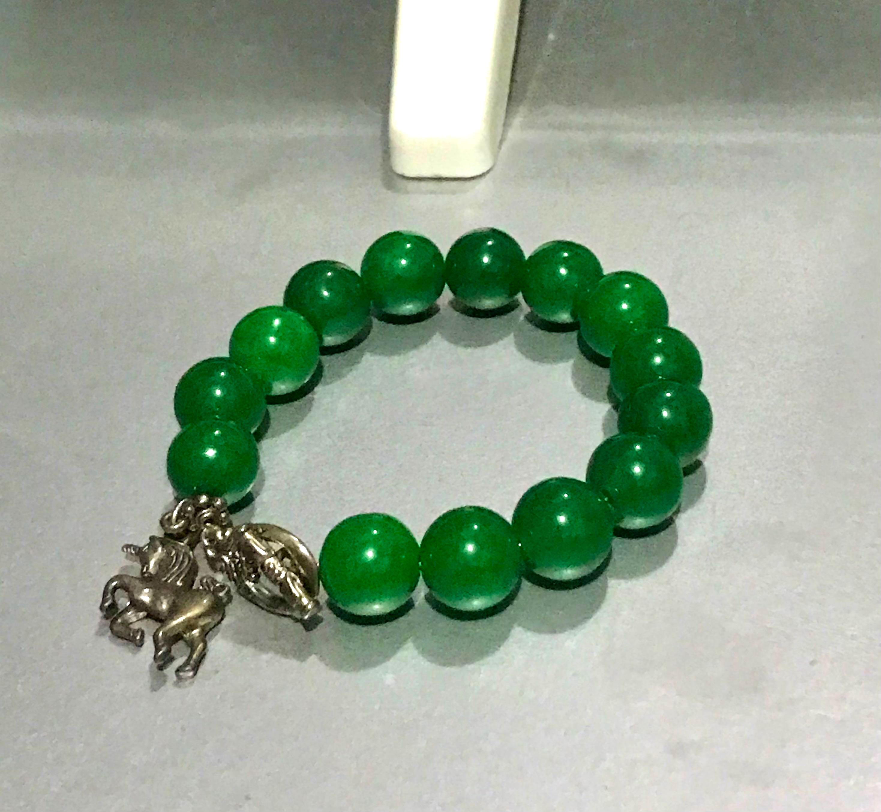 Genuine Dark Green Imperial Jade Bracelet Women s Fashion