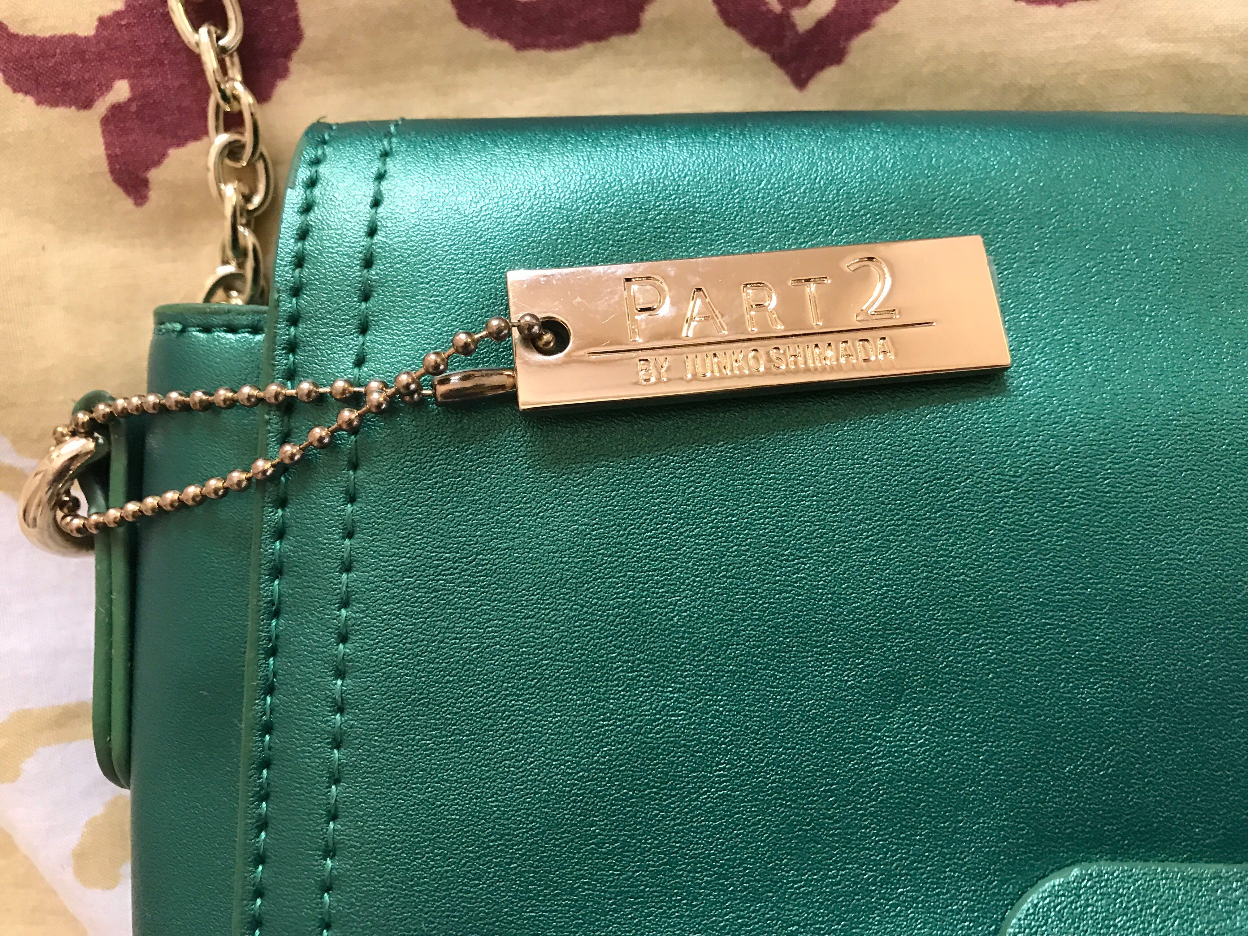 Green sling bag (Part 2 by Junko Shimada), Women's Fashion, Bags