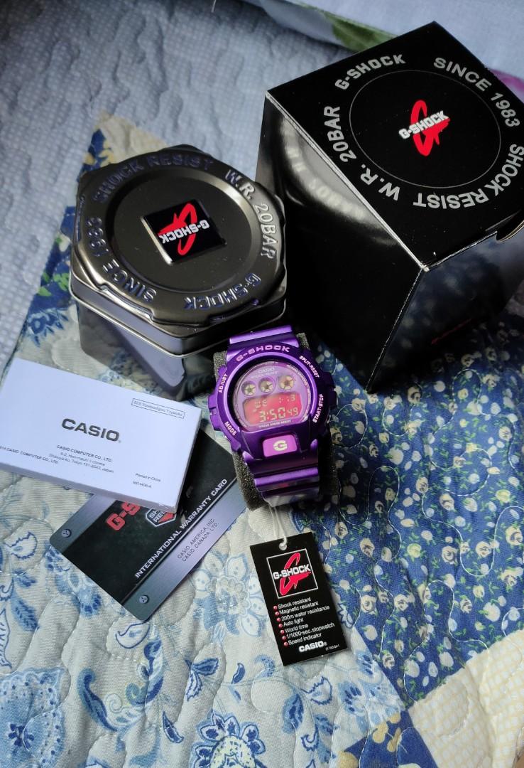 G shock top purple original