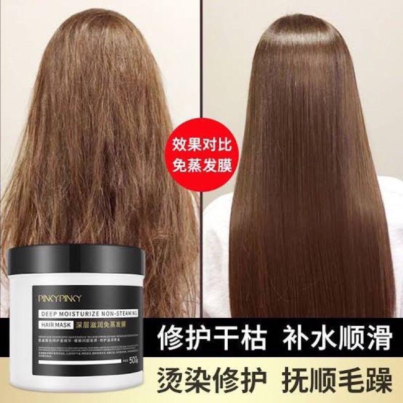 Hair mask Pinky Pinky, Kesehatan & Kecantikan, Perawatan Rambut di
