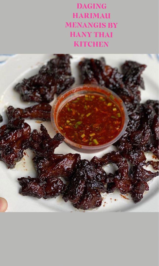 Halal Daging Harimau Menangis Hany Thai Kitchen Food Drinks Local Eats On Carousell
