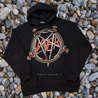 Hoodie Vintage Slayer Band