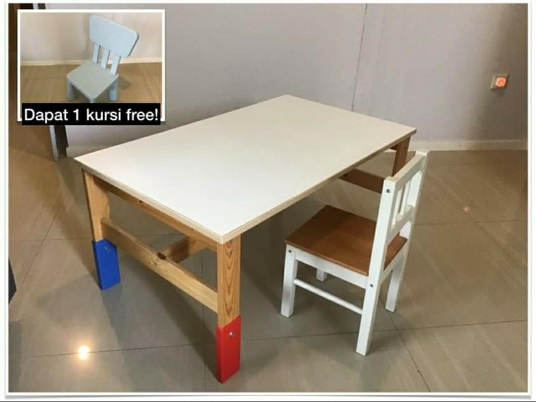 Ikea Kids Table 2 Unit Chair 4 Unit