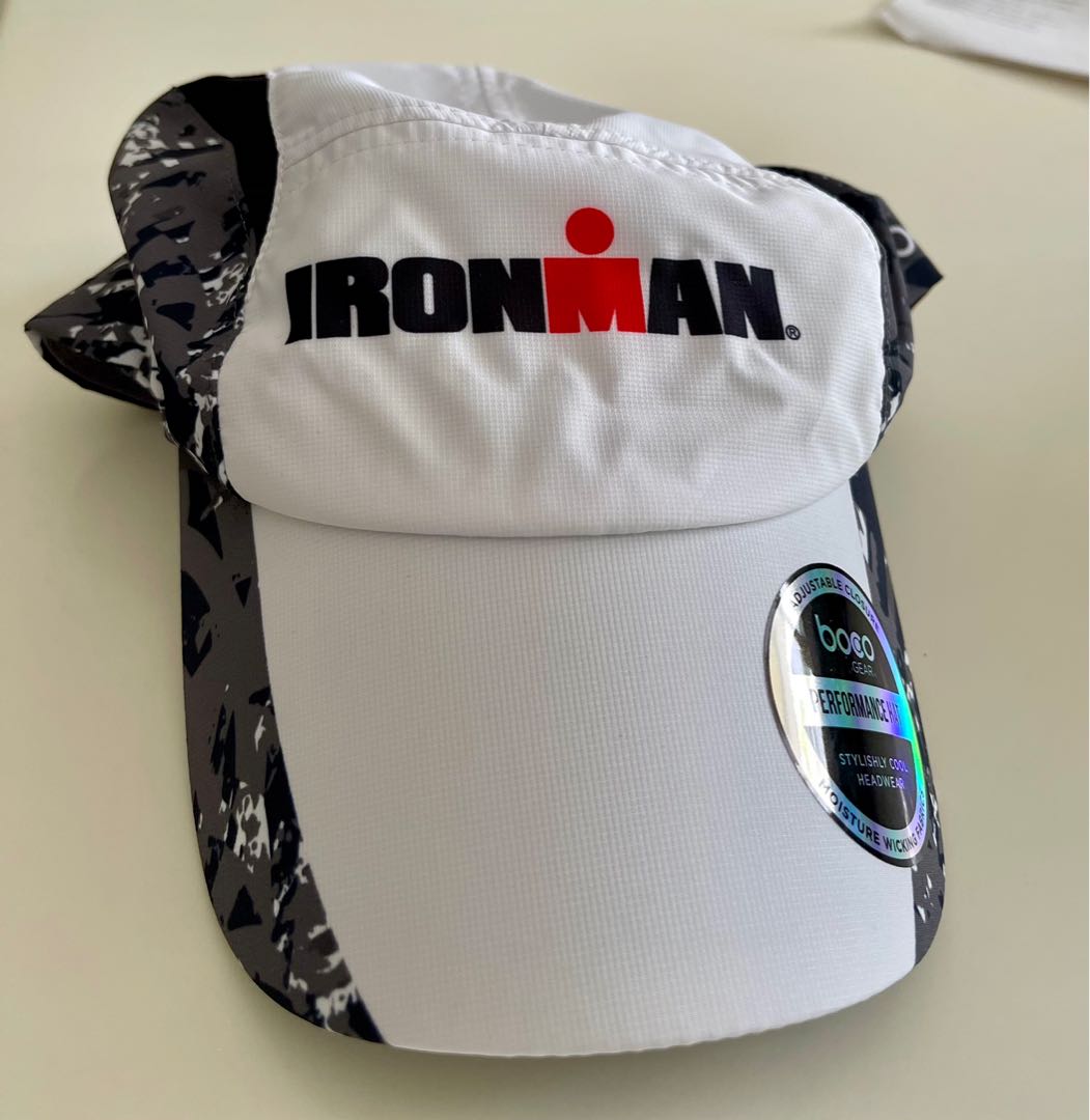 Ironman mdot triathlon running cap visor, Sports Equipment, Sports