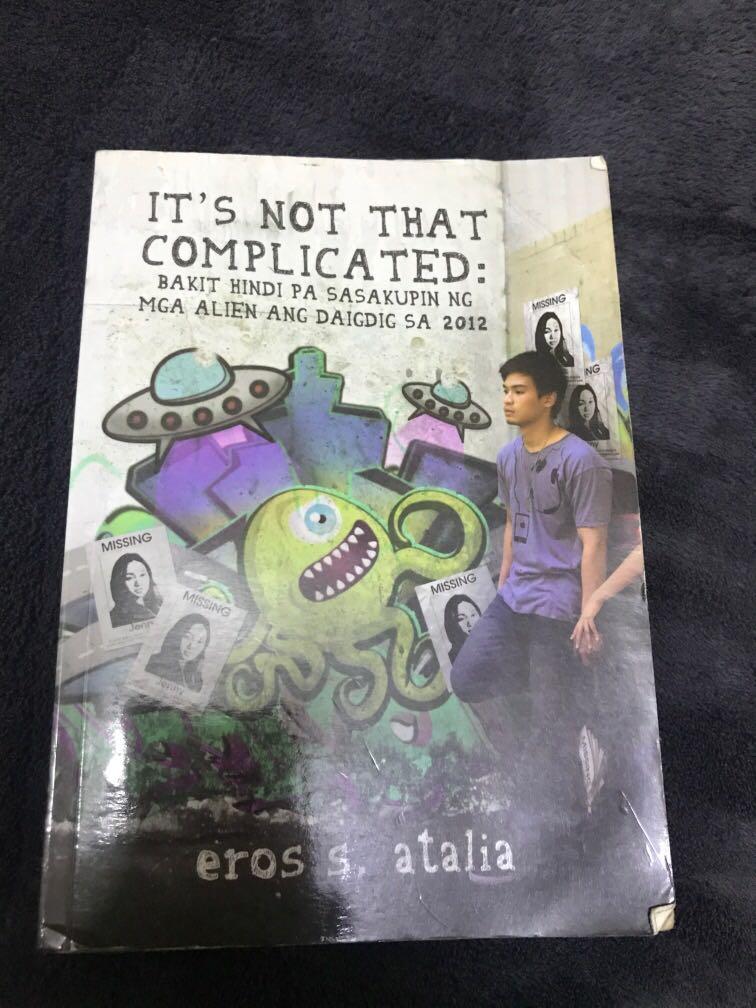 It’s not that complicated by eros atalia (Category: Storybooks) located in Manila. Submitted by cangeeeeeeeee (Listing ID 1062497240, Image 1). Description: .