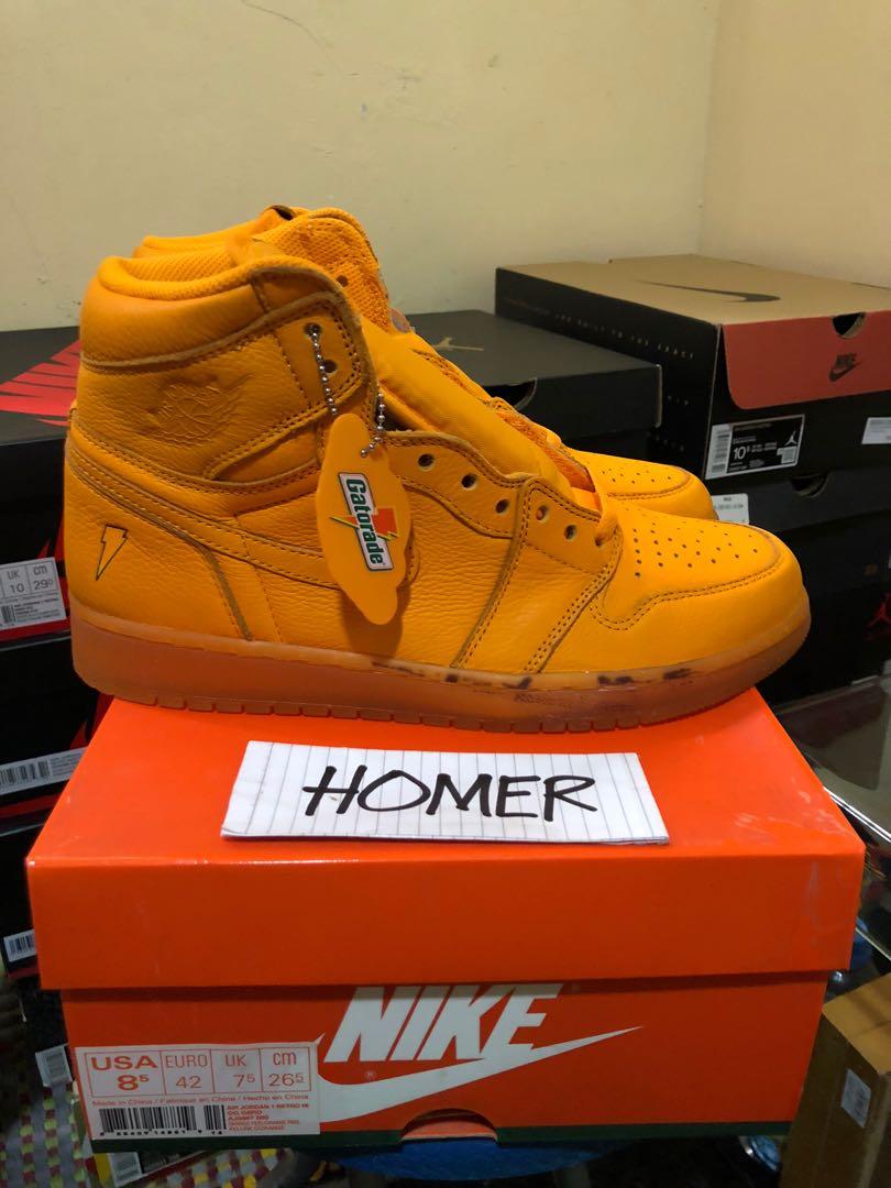 j1 gatorade orange