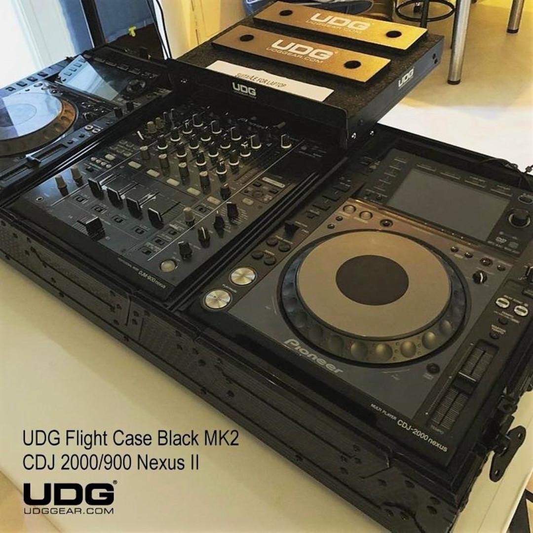 Pioneer CDJ-2000/DJM-900NXS2 Flight Case Limited Units .. UDG Ultimate  Flight Case MK2 (Fits: 2x Pioneer CDJ-2000 + 1x DJM-900NXS2 ) GREAT SAVING  ALWAYS @Hin Huat 📞 62969288 🇸🇬 UDG GEAR SINGAPORE SALE!!,