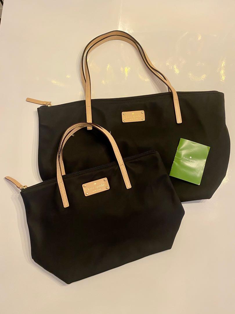 Kate Spade Black Nylon Kennedy Park Sophie Tote, Women's Fashion, Bags &  Wallets, Tote Bags on Carousell
