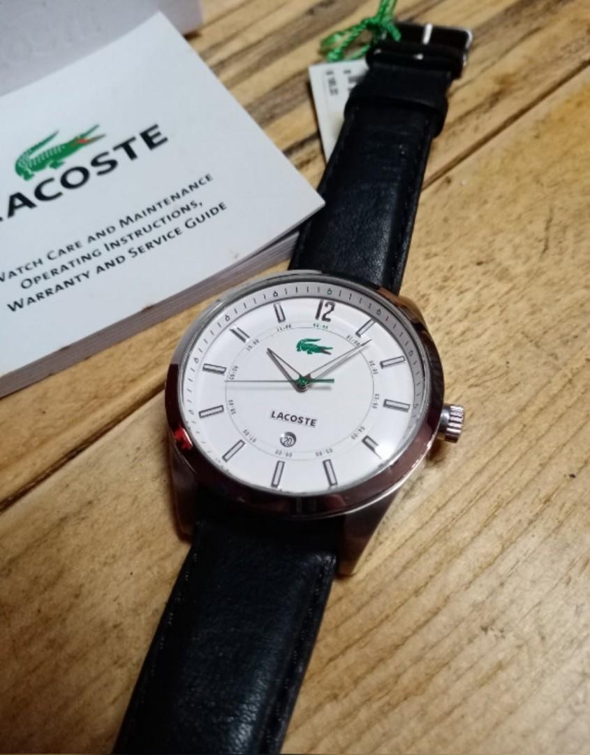 Lacoste sales watch instructions