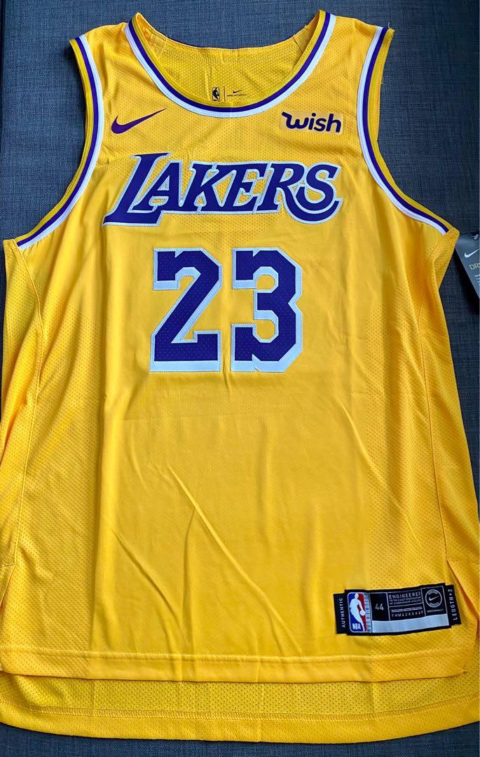 lebron james lakers jersey authentic