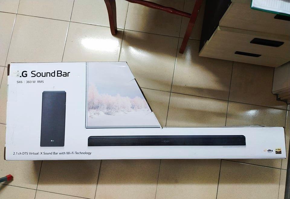 Lg sk6 2.1 ch 360w soundbar sales