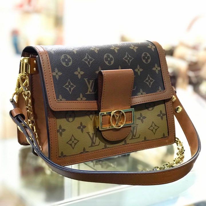 READY STOCK💯% AUTHENTIC LOUIS VUITTON DAUPHINE MM MONOGRAM CANVAS, Women's  Fashion, Bags & Wallets, Purses & Pouches on Carousell