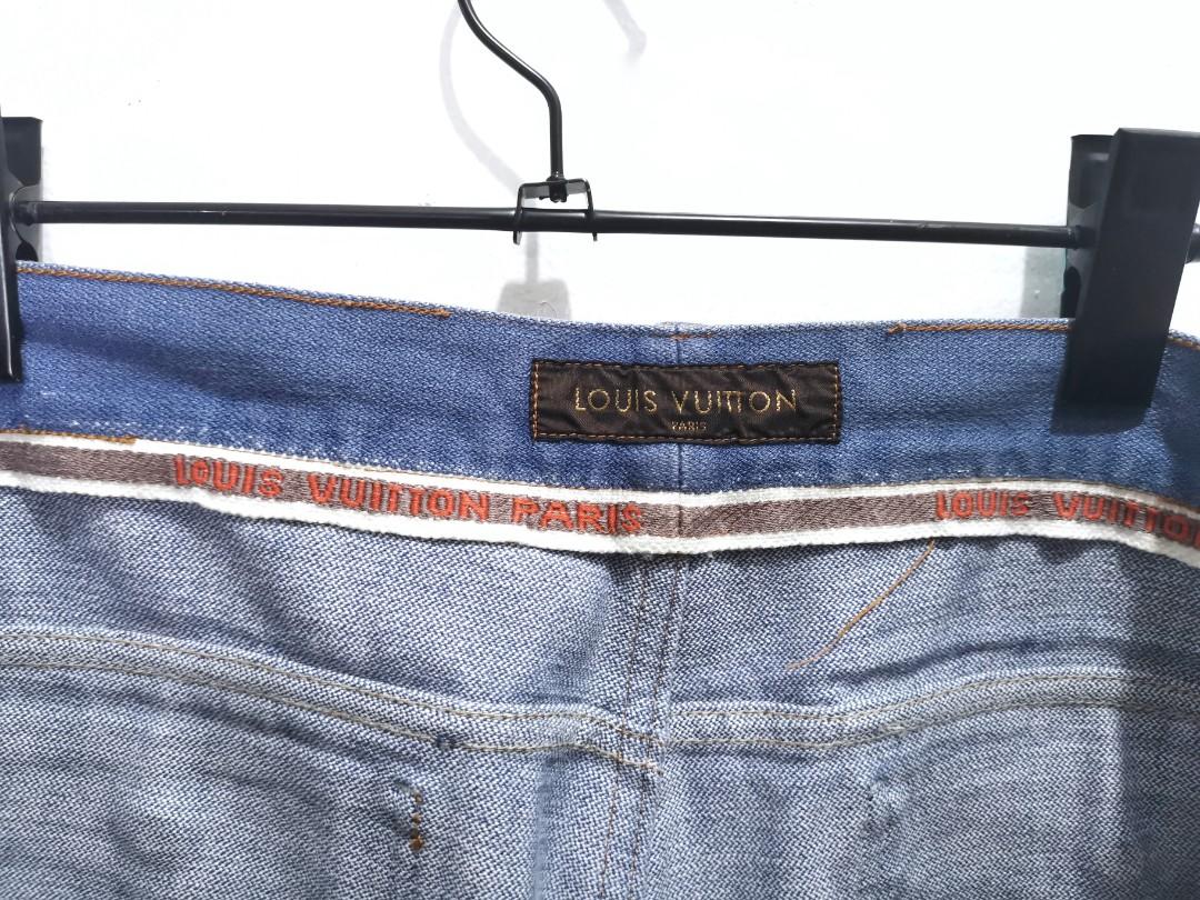 Louis Vuitton Monogram Slim Jeans In purple denim, Luxury, Apparel on  Carousell