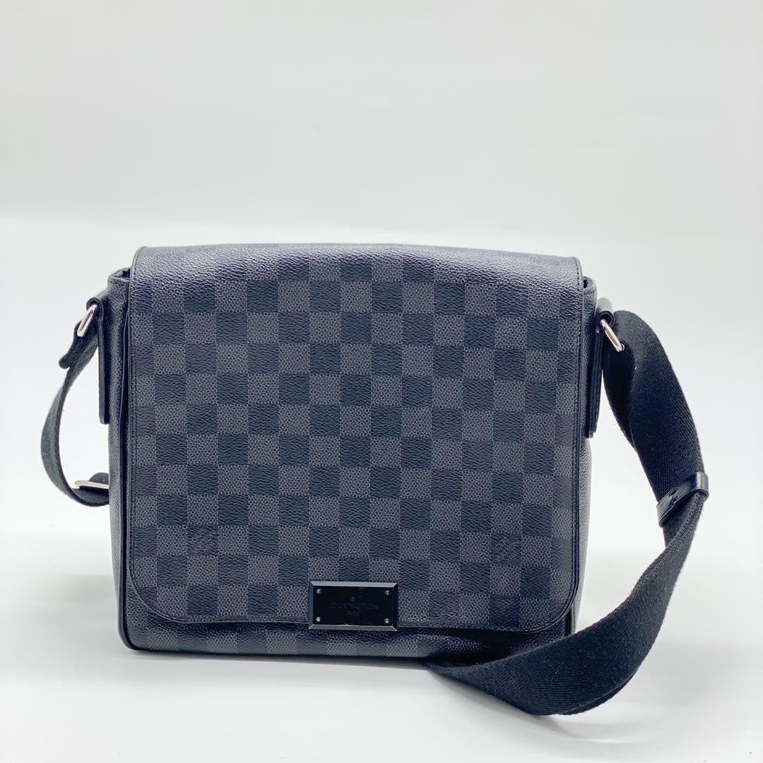 Louis Vuitton, Bags, Authentic Louis Vuitton Damier Graphite District Pm  364m