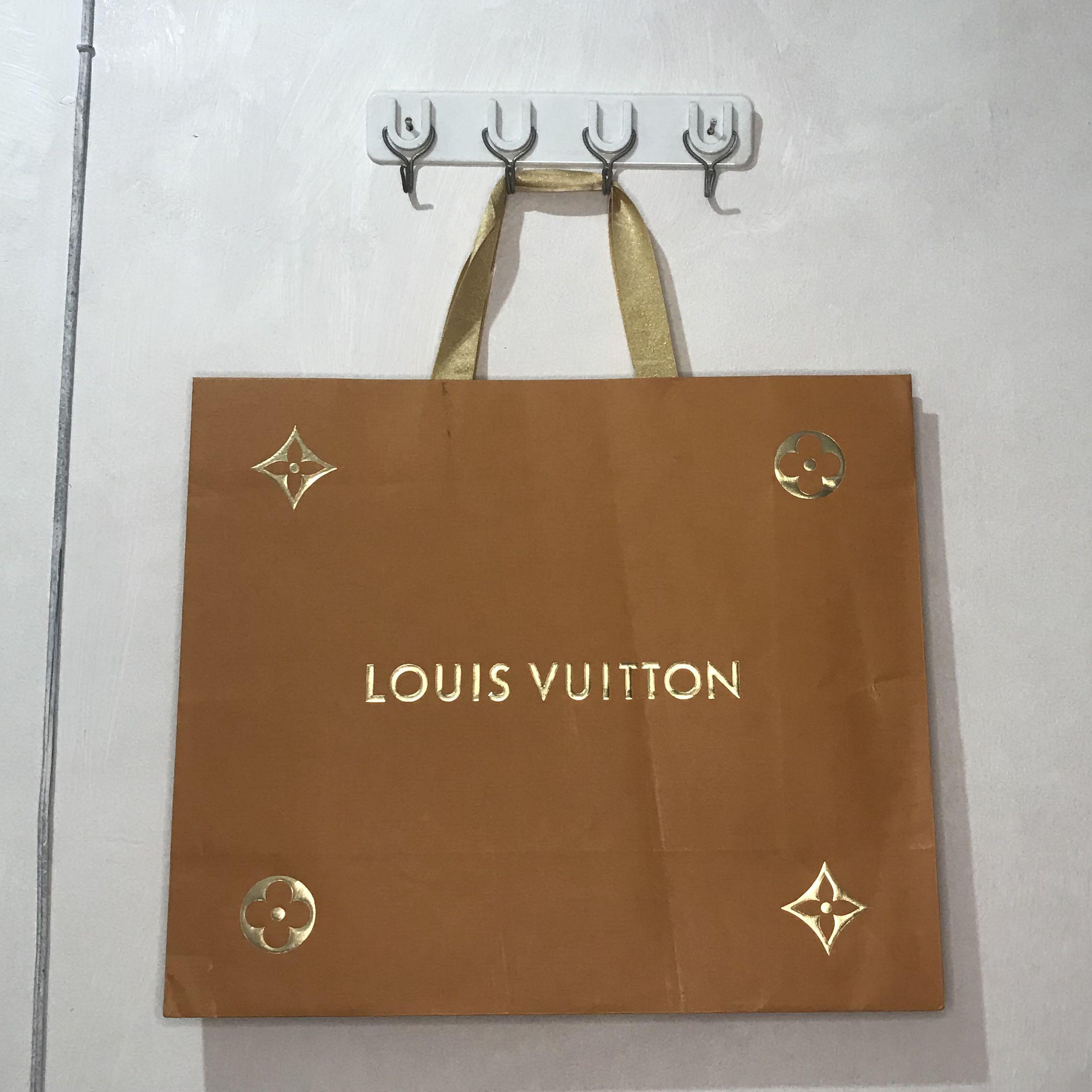 Louis Vuitton, Bags, Summer Saleauthentic Louis Vuitton Shopping Paper Bag
