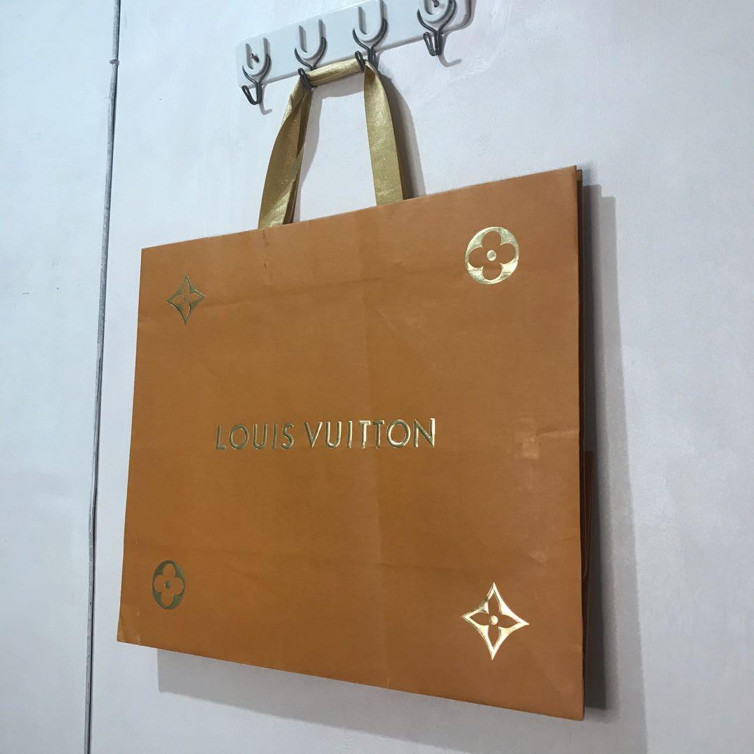 Authentic Louis Vuitton Paper Bag, Luxury, Bags & Wallets on Carousell