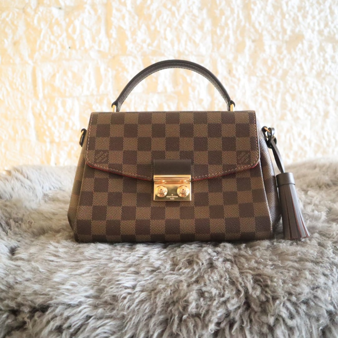 Authentic Louis Vuitton Croisette in Damier Ebene, Luxury, Bags & Wallets  on Carousell