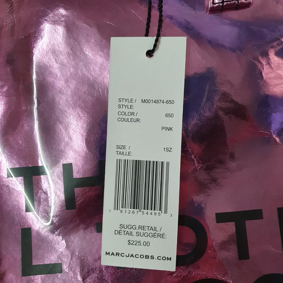Marc jacobs the cheap foil tote bag