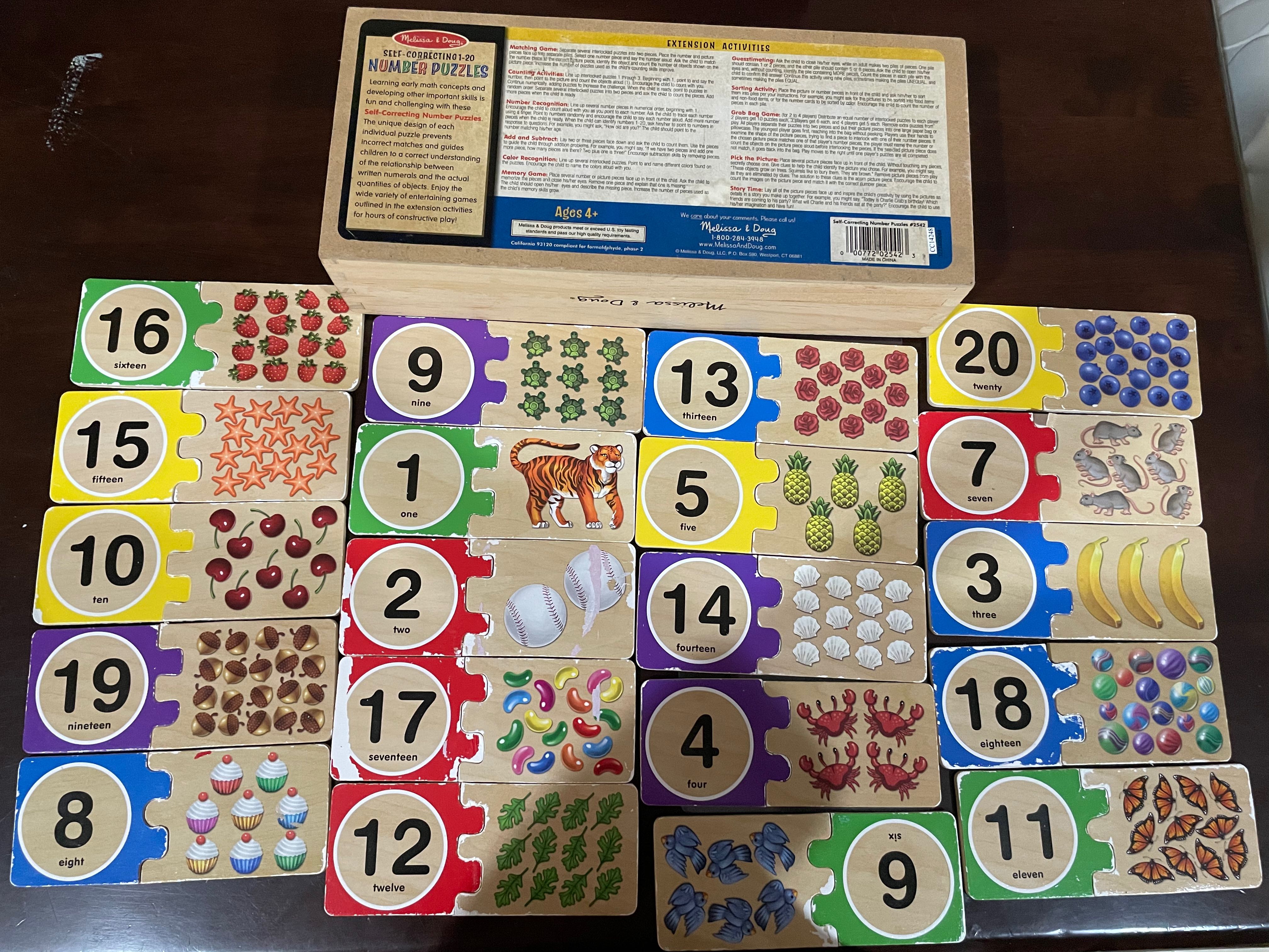 Melissa and doug counting puzzle online