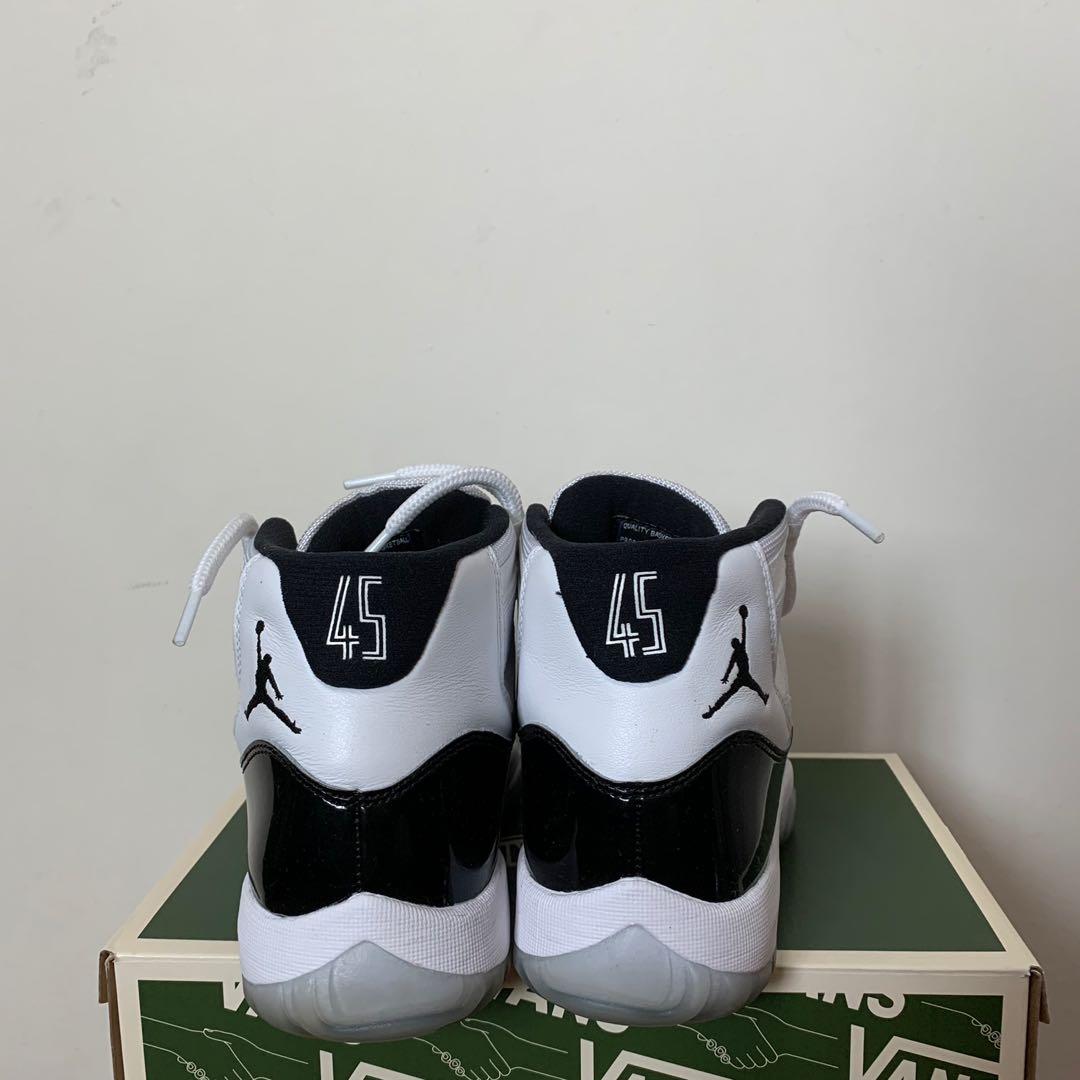 Nike Air Jordan 11 Concord 45 Men s Fashion Footwear Sneakers