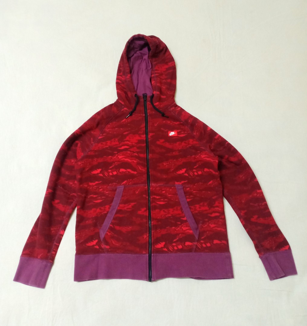 Nike Red Camo Hoodie Free Delivery Www Workscom Com Br
