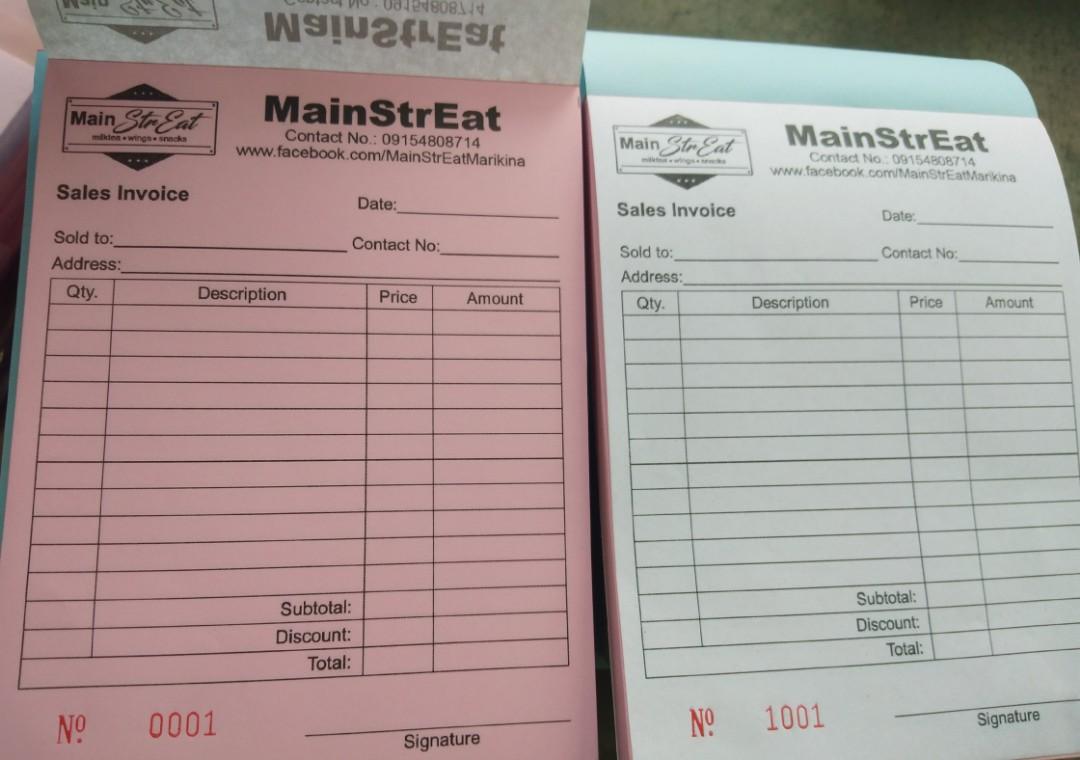 Non Bir DELIVERY RECEIPT, Community on Carousell