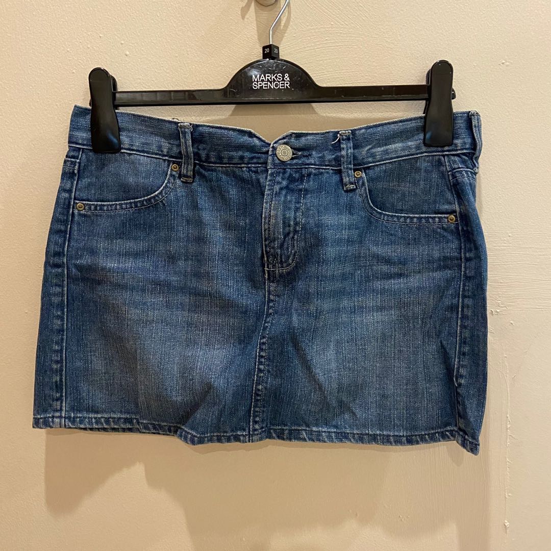 Old Navy Denim Skirt Rok Jeans, Fesyen 