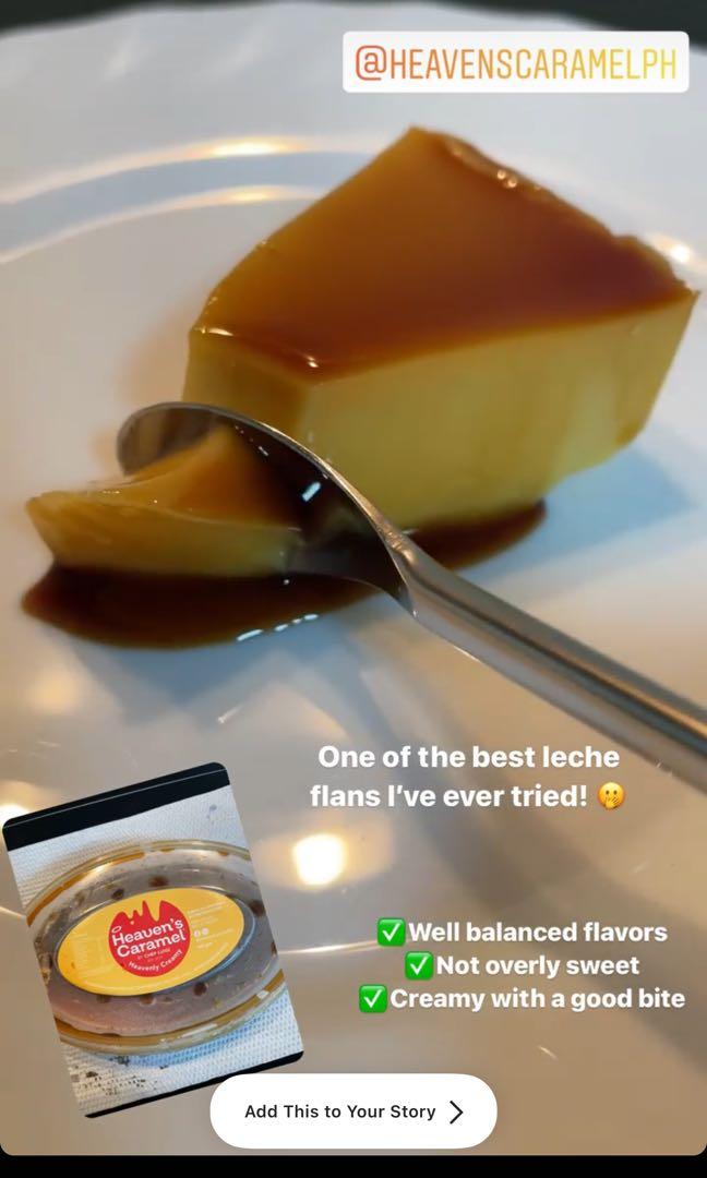 Organic Leche Flan (Category: Local Eats) located in San Juan City. Submitted by saristoreonline (Listing ID 1062529724, Image 2). Description: Heavens Caramel Organic Flan All-natural, No preservatives. Don’t panic! , it’s organic! One pack of Heavens Caramel Original for only 185php 😊 ⭐️ DTI Registered 👌 💰MOP - Gcash/BPI/Komo 🚚 Delivery - Lalamove/speedy/grab 🏠 Pick up location: 297 Greenhills garden square ☎️To order please send us your -