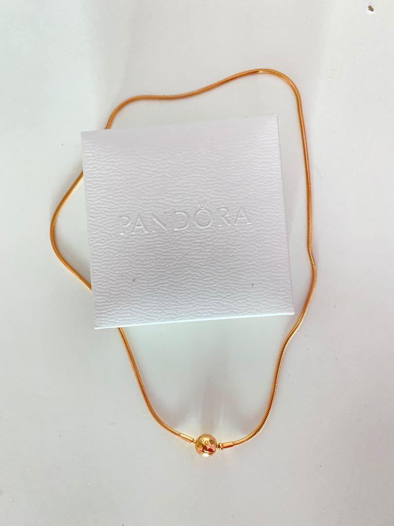 Essence pandora on sale rose necklace