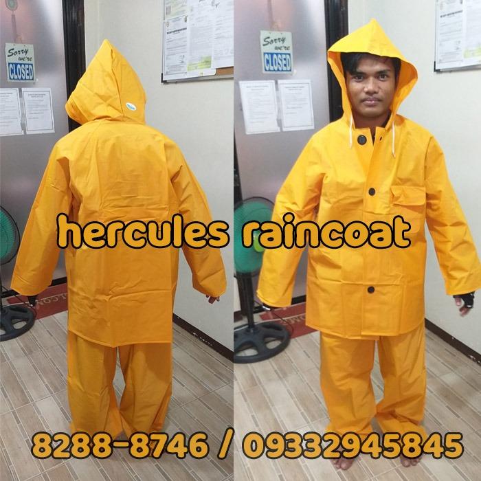 Hercules raincoat sale