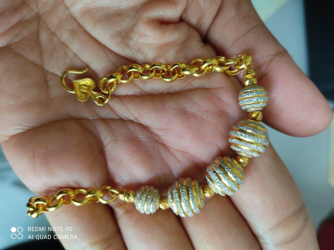 Rantai Tangan Padu 10 17gram Silver2gold